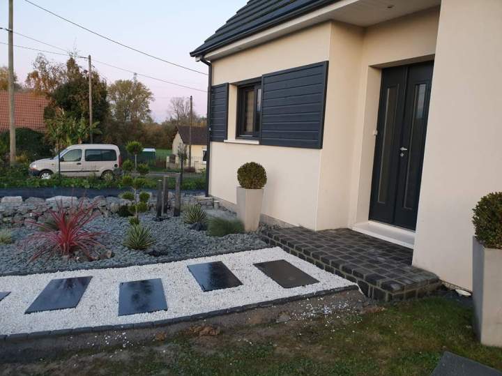 Aménagement des extérieurs et espaces verts à Amiens