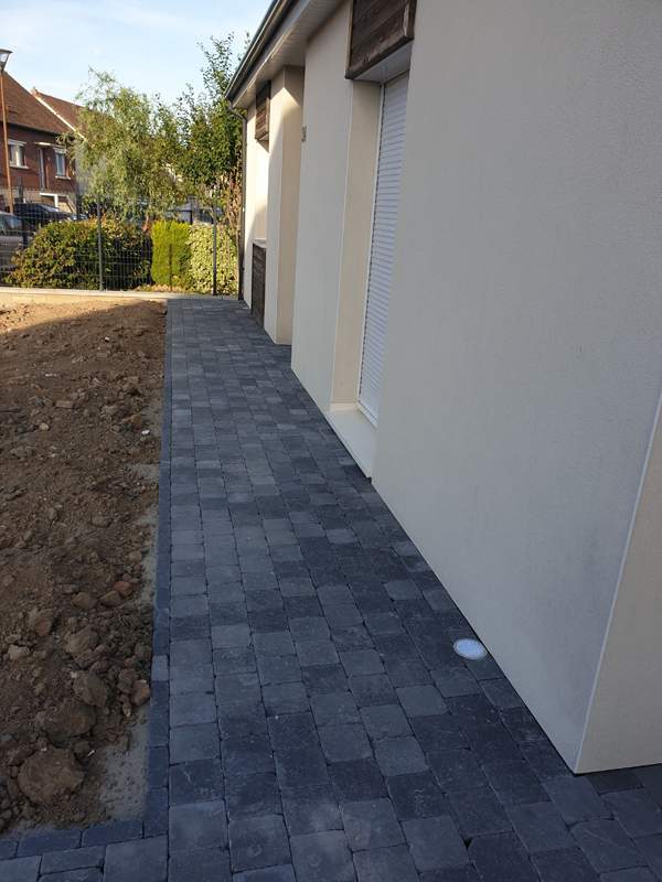 Aménagement de pavés Amiens